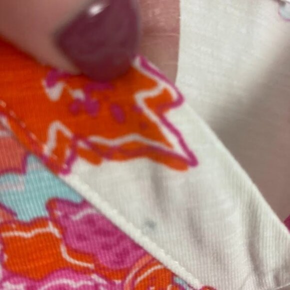 Belle By Kim Gravel Floral Print Long sleeve Blouse Women 1X. - Picture 7 of 13